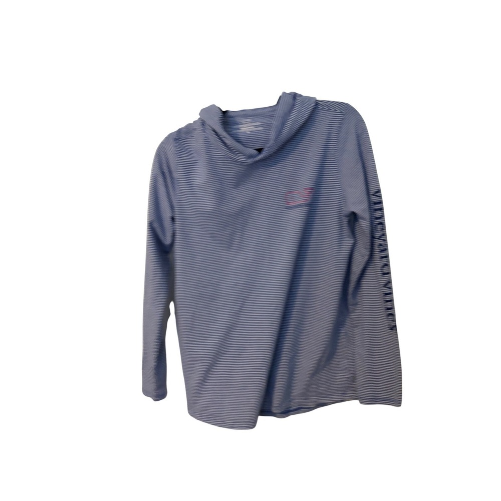Vineyard Vines Edgartown Striped Hoodie Long Sleeve‎ Shirt Women's Size S